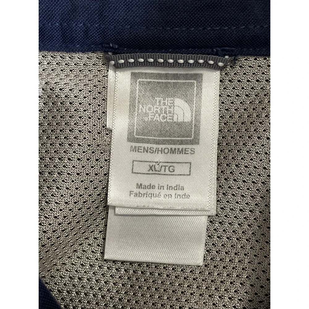 The North Face‎ Shirt Mens XL Navy Blue Lined Long Sleeve ACCX Syncline HIKING